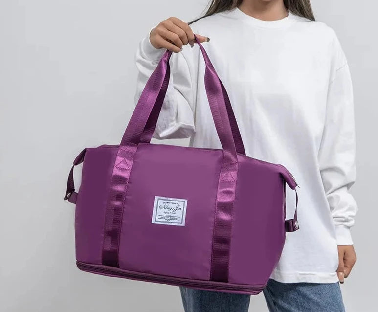 Multifunction Shoulder Foldable Extendable Travel Bag