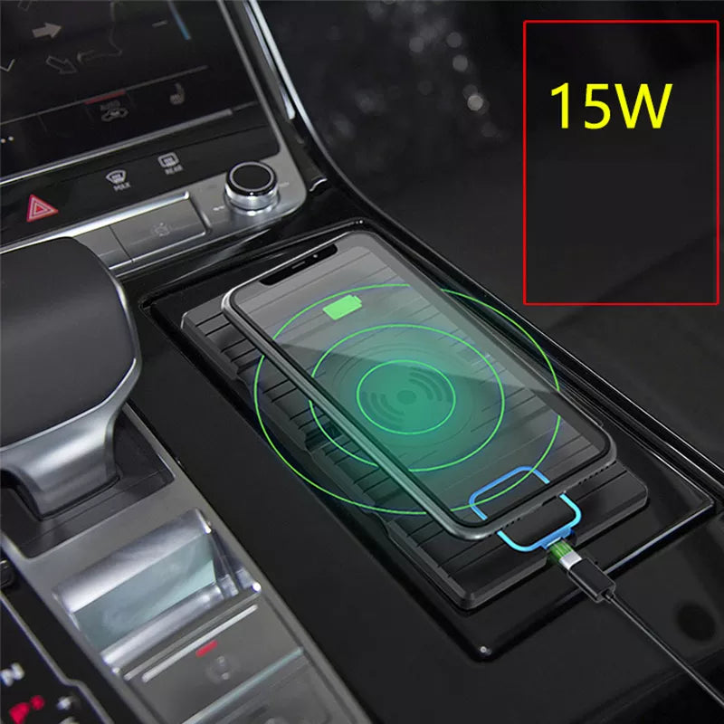 2 in 1 Wireless Charging Phone Holder Pad