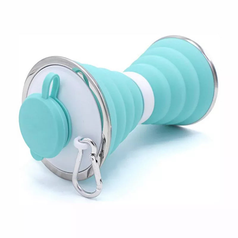 Foldable Water Bottle (Space Saving ) for Travel /Camping /Trekking - Travel Light