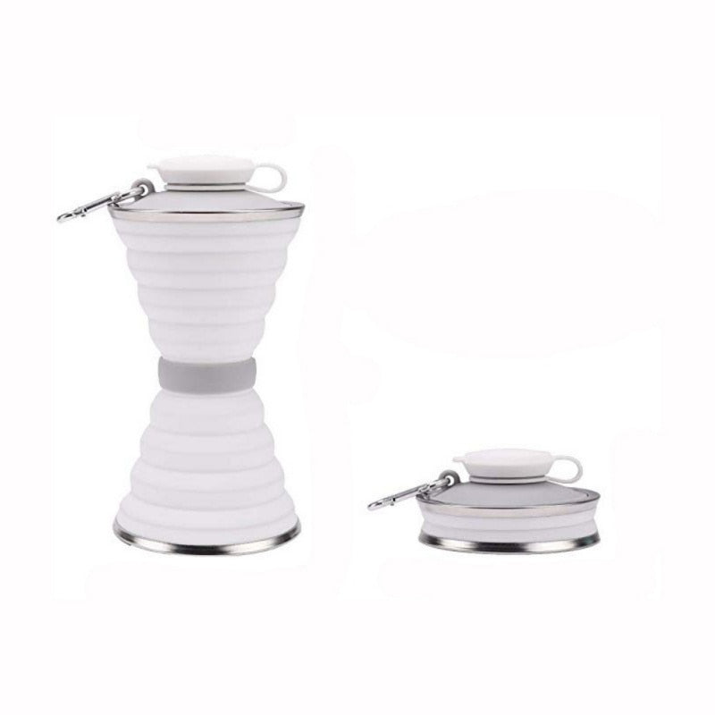 Foldable Water Bottle (Space Saving ) for Travel /Camping /Trekking - Travel Light