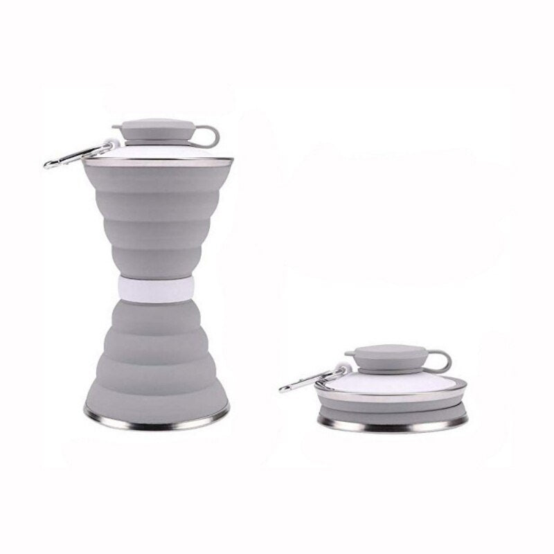 Foldable Water Bottle (Space Saving ) for Travel /Camping /Trekking - Travel Light