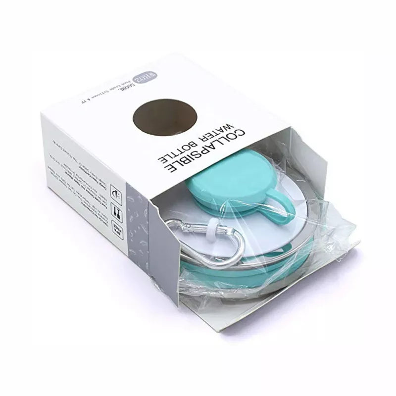 Foldable Water Bottle (Space Saving ) for Travel /Camping /Trekking - Travel Light